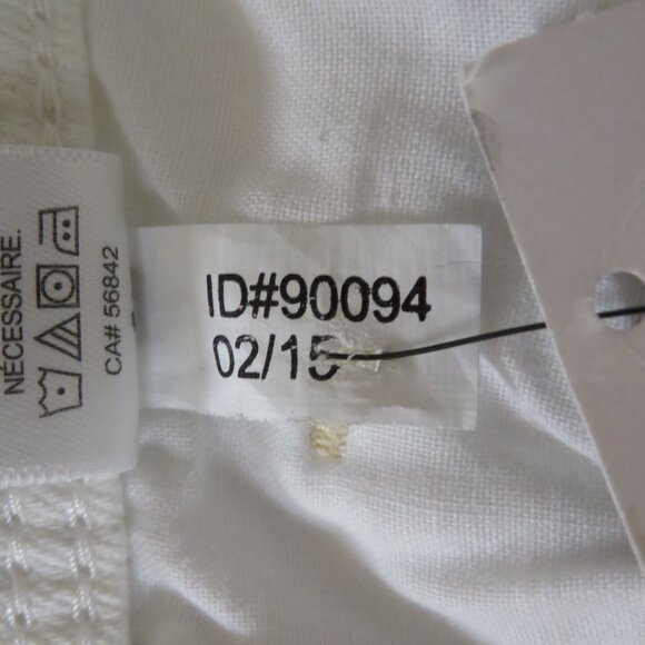 New! Express 4R Mia Cropped Legging Jeans Bright White Solid - Picture 6 of 9